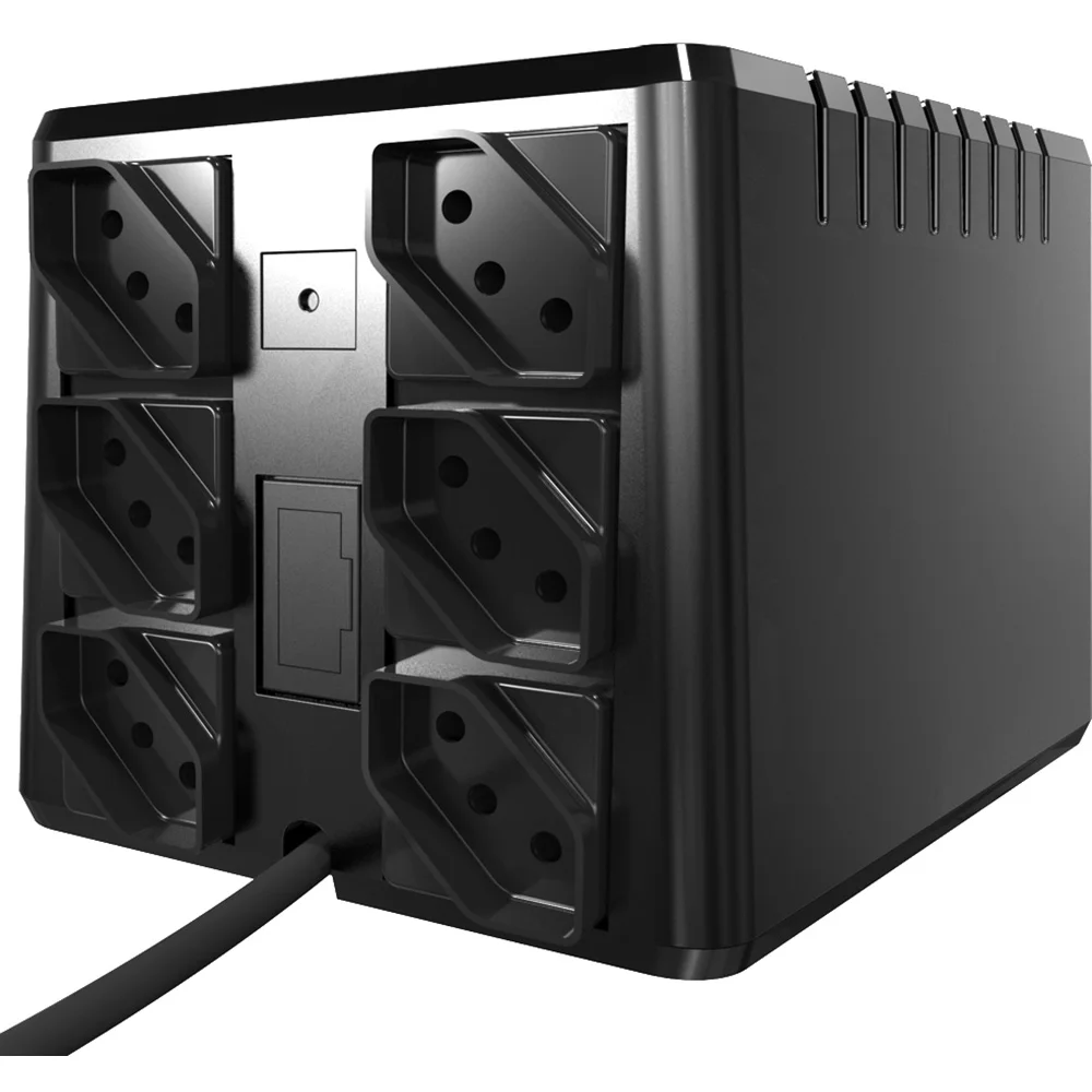 Detalhes de Estabilizador Ts Shara Powerest 1000VA Monovolt 9006 Preto 