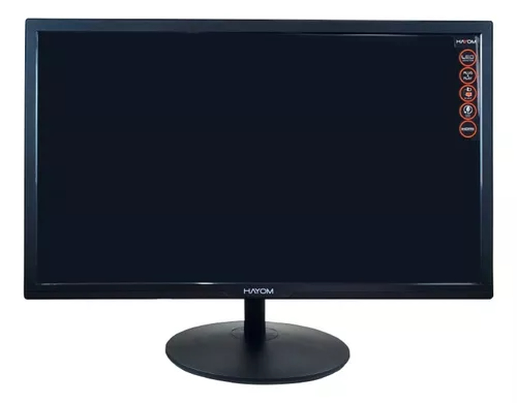 Detalhes de Monitor Hayom Led Full HD 23,6" VGA HDMI 75Hz Preto - MO6005