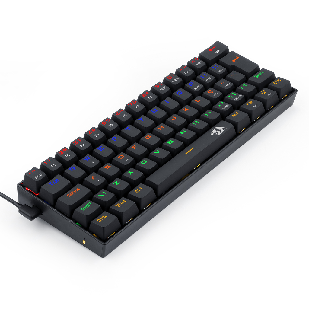 Detalhes de Teclado Mecânico Redragon Lakshmi Preto RGB Switch Preto