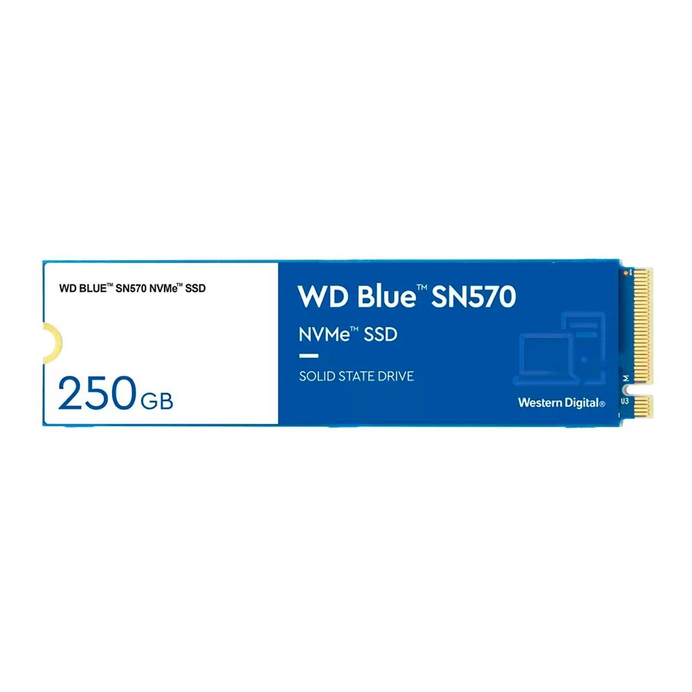 Detalhes de SSD WD Blue 250GB SN570 NVMe M.2 2280 - WDS250G3B0C