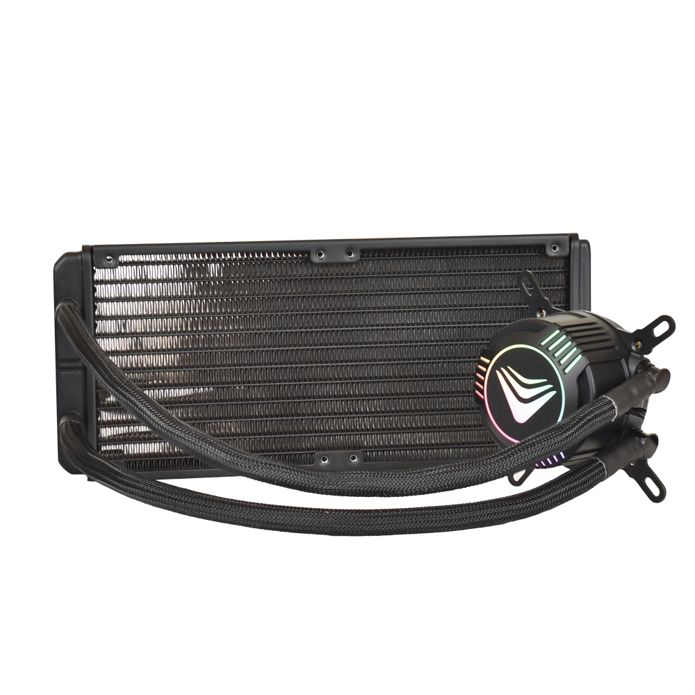 Detalhes de Water Cooler Evus WC-240ARGB Siberian Series Preto RGB 240mm