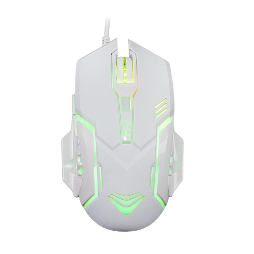 Mouse Gamer Evus ThunderMaster 24000 DPI RGB USB Branco