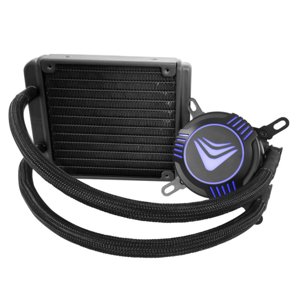 Detalhes de Water Cooler Evus Siberian Series 120mm Led Azul WC-120BL 