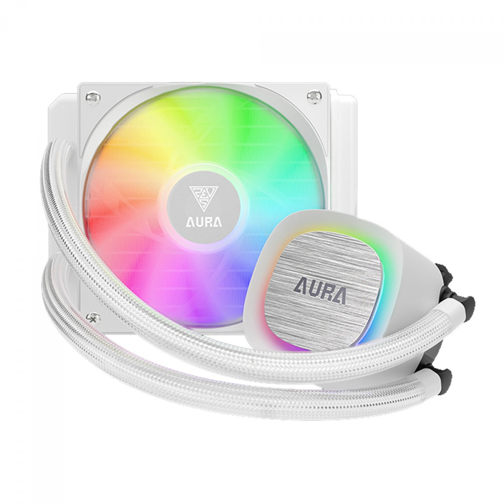Water Cooler Gamdias Aura GL 120 V2 120mm ARGB Branco
