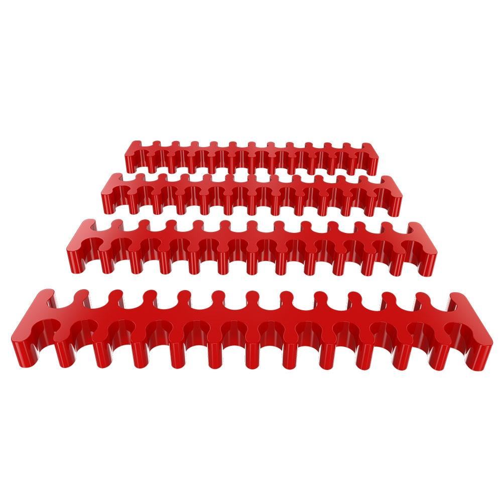 Detalhes de Cabo Extensor Sleeved Rise Mode Full Vermelho - RM-SL-FR