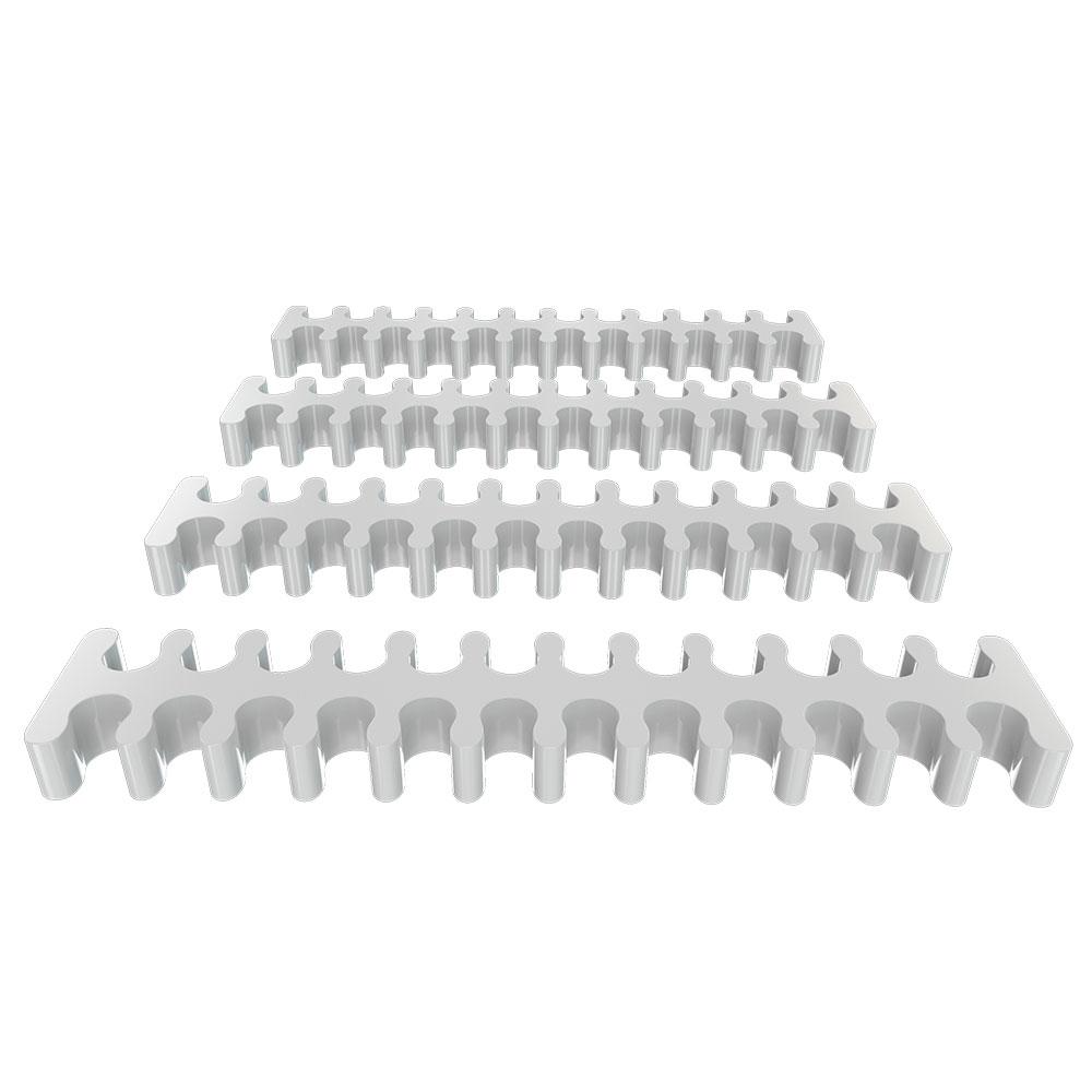 Detalhes de Cabo Extensor Sleeved Rise Mode Full Preto e Branco RM-SL-BW