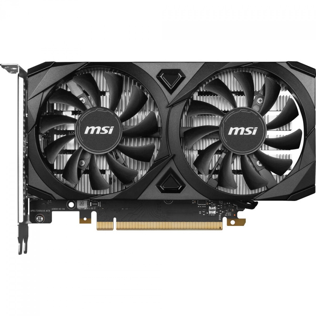 Detalhes de Placa De Vídeo MSI GeForce RTX 3050 Ventus 2X OC 6GB GDDR6