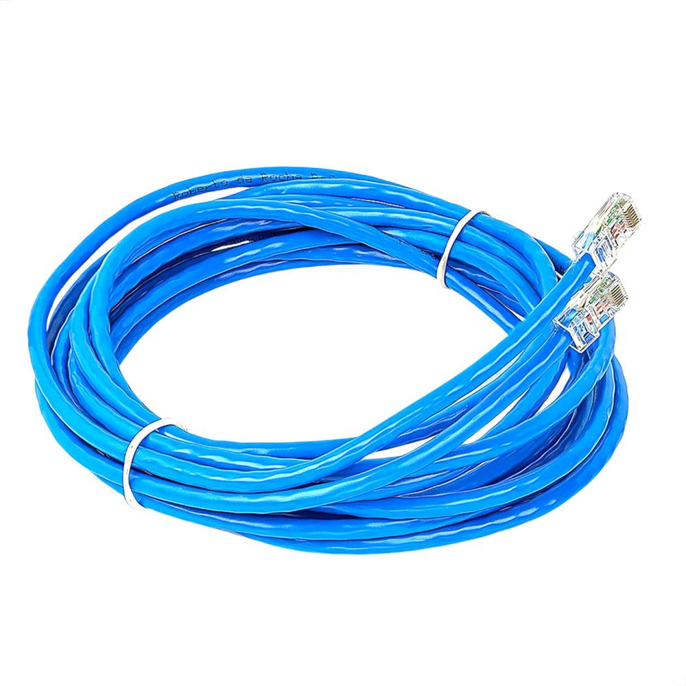 Cabo de Rede MD9 9425 Cat5e RJ45 10 Metros Azul 10/100/1000 Mbps