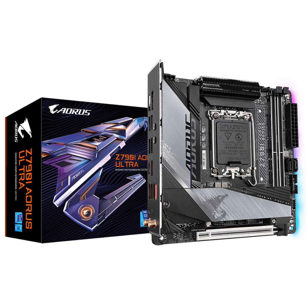 Placa Mãe Gigabyte Z790i Aorus Ultra LGA 1700 DDR5 M.2