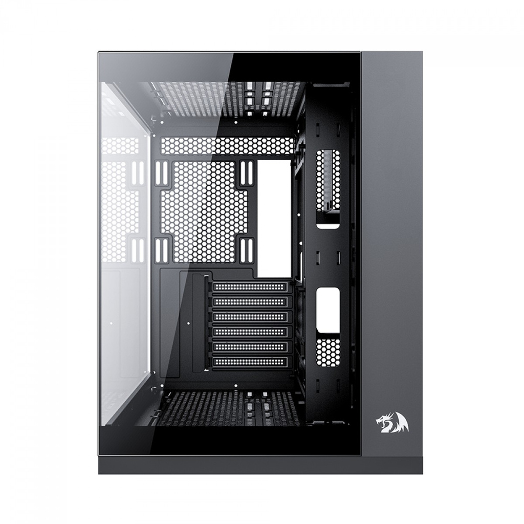 Detalhes de Gabinete Gamer Redragon Wideload Pro Preto ATX Sem FAN