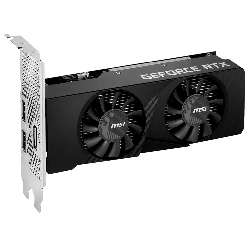 Detalhes de Placa De Vídeo MSI GeForce RTX 3050 LP 6GB OC GDDR6 96Bits