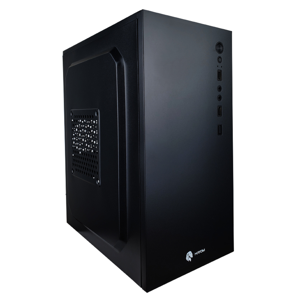 Detalhes de Gabinete Office Hayom GB1750 Com Fonte 200W PW1620 Preto