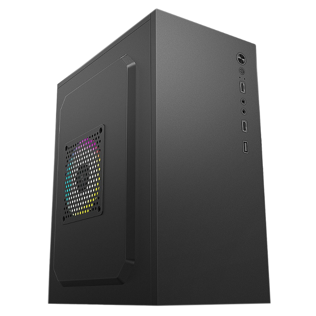 Gabinete Office Hayom GB1750 Com Fonte 200W PW1620 Preto