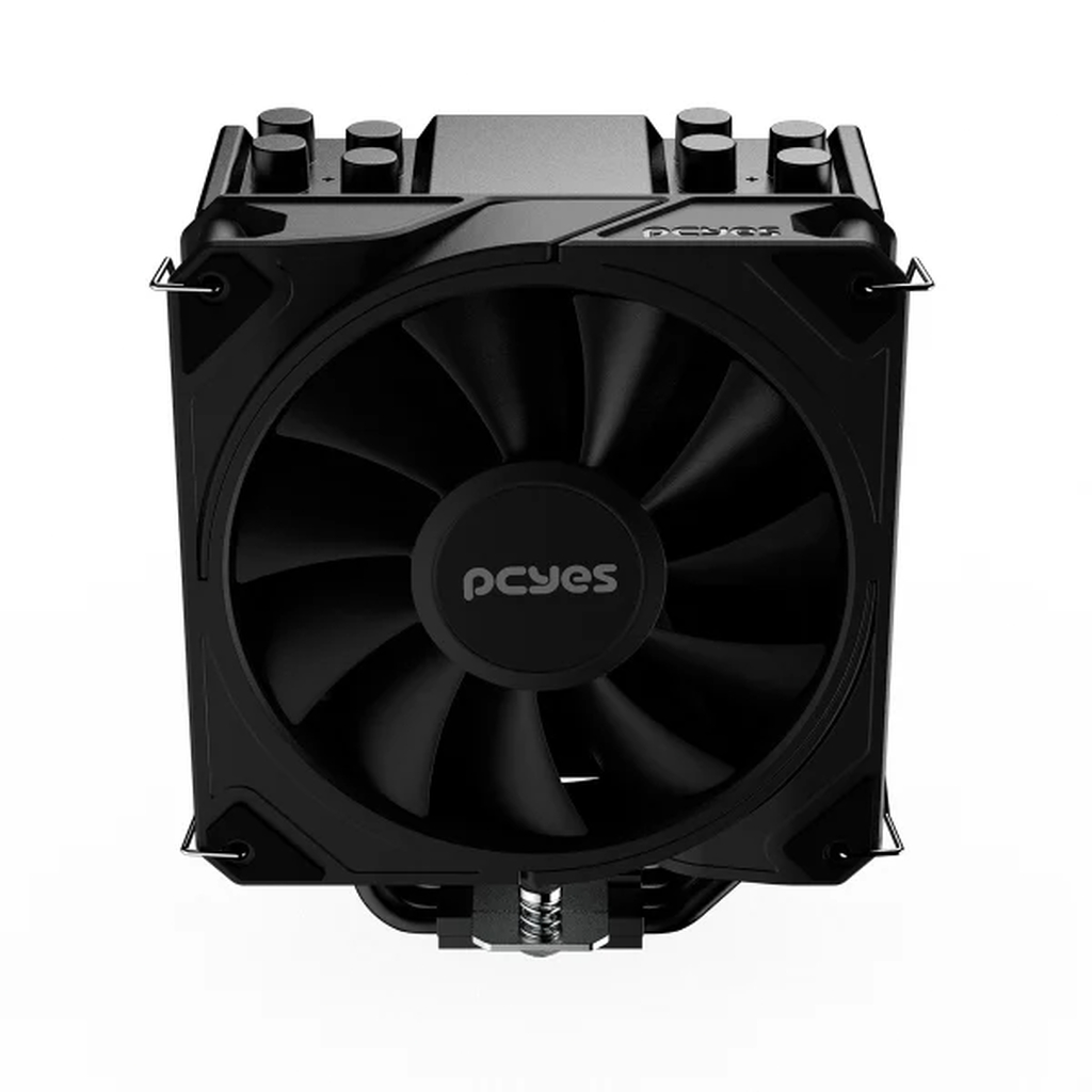 Detalhes de Air Cooler Gamer Pcyes Frost Pulse Black Vulcan 120mm PEFPBV