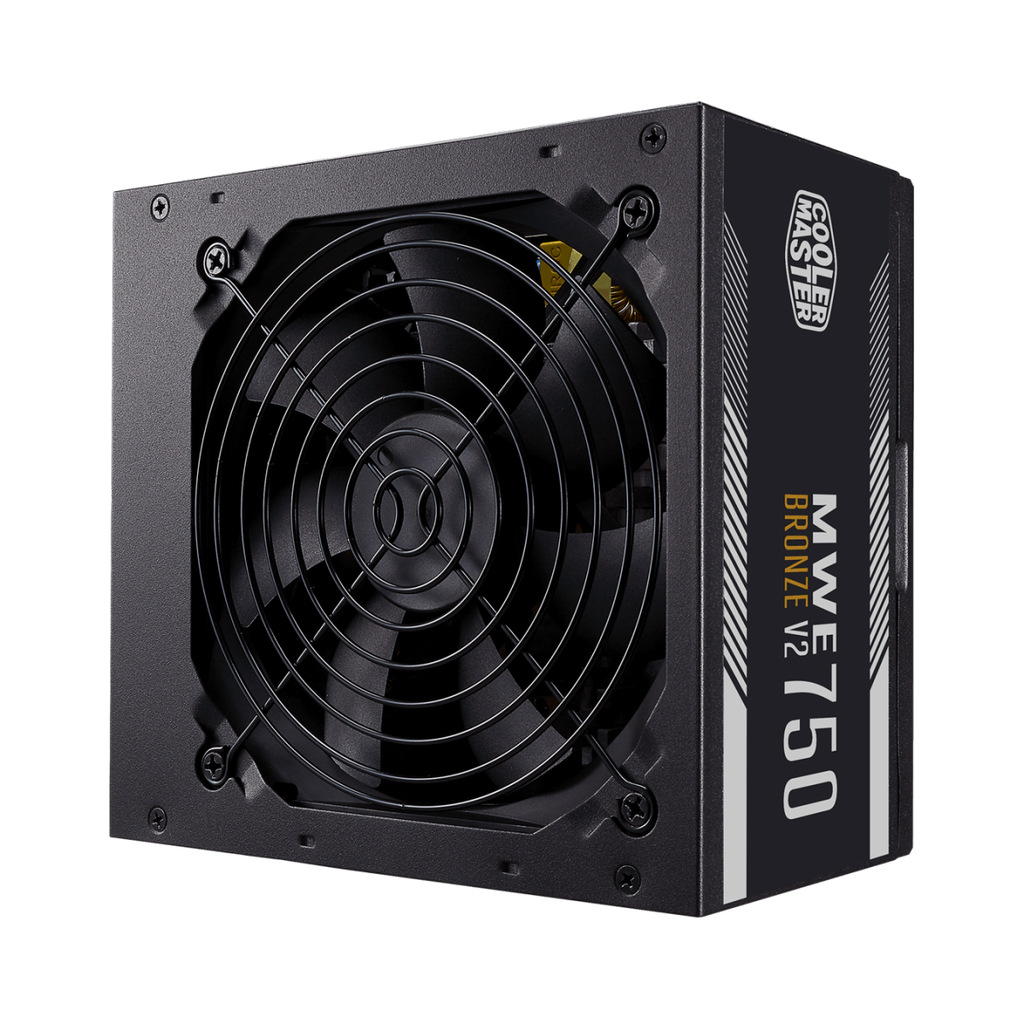 Detalhes de Fonte Cooler Master MWE 750W 80 Plus Bronze Full Range PFC