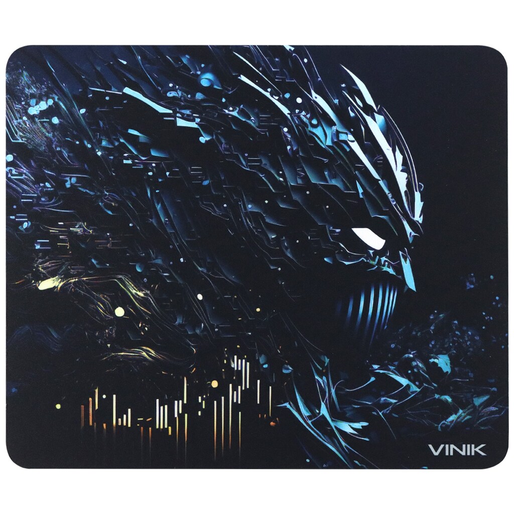 Mousepad Vinik Cyber Predator Preto Médio 32x27x1cm - MPCP32