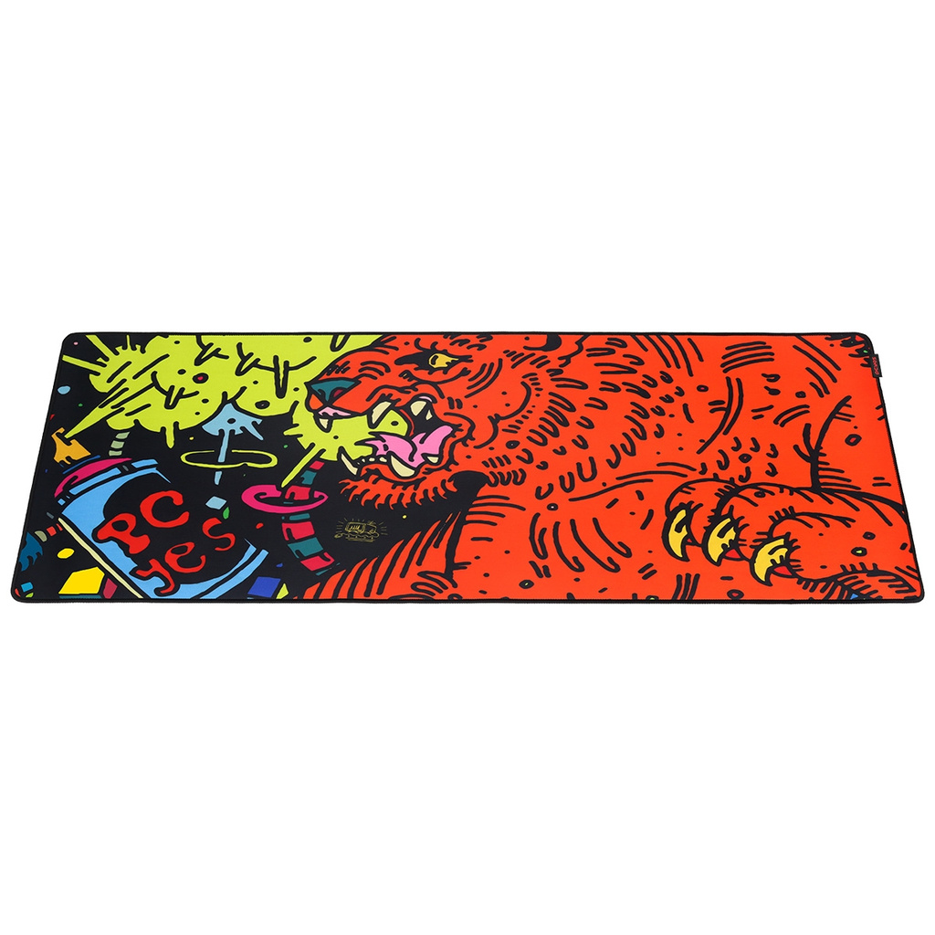 Detalhes de Mousepad Pcyes Essencial Extended Tiger Grande 90x42x1cm