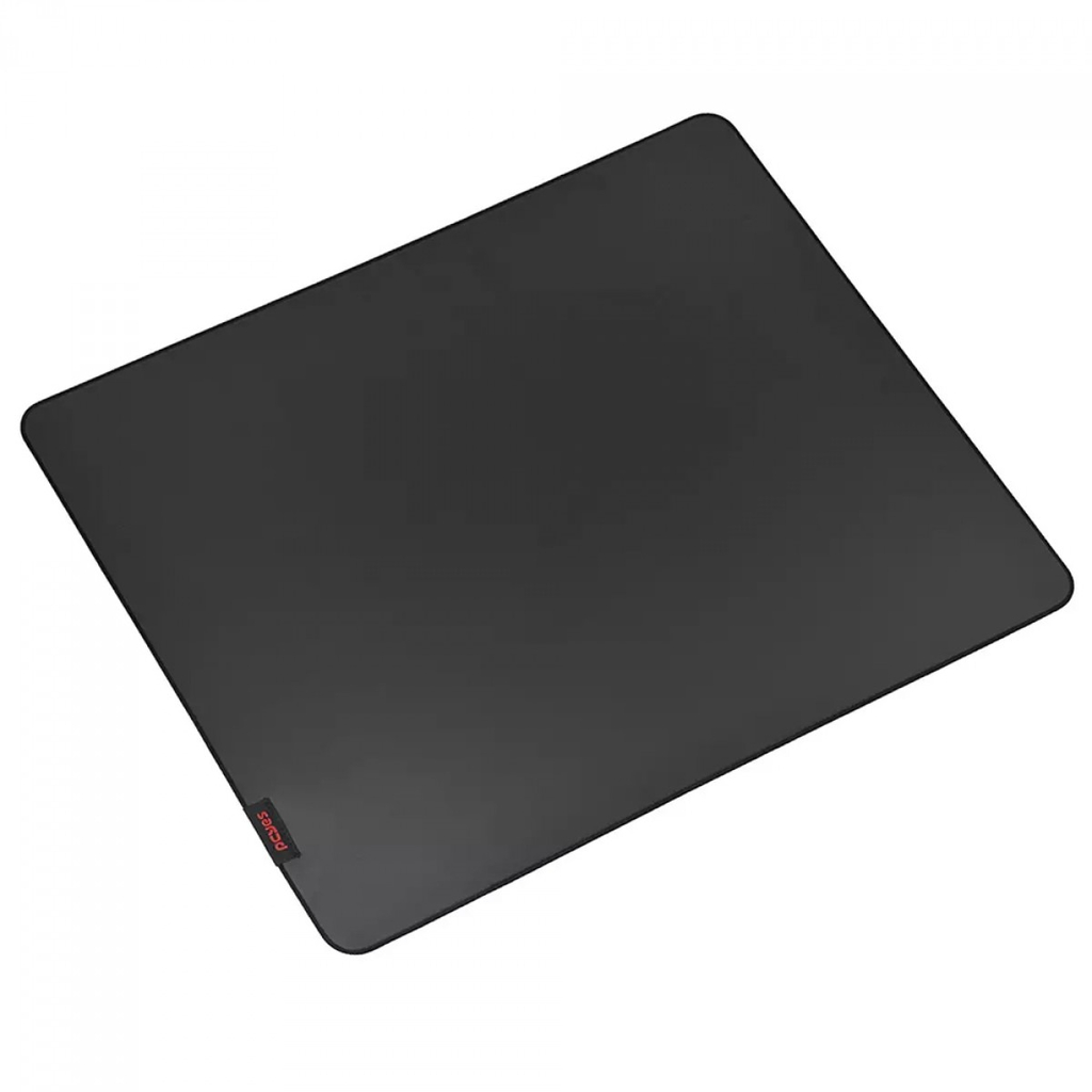 Detalhes de  Mousepad Pcyes Obsidian 50x40x1cm Com Infusão Vidro Preto