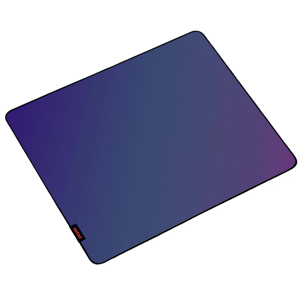 Detalhes de  Mousepad Pcyes Obsidian 50x40x1cm Com Infusão De Vidro Roxo