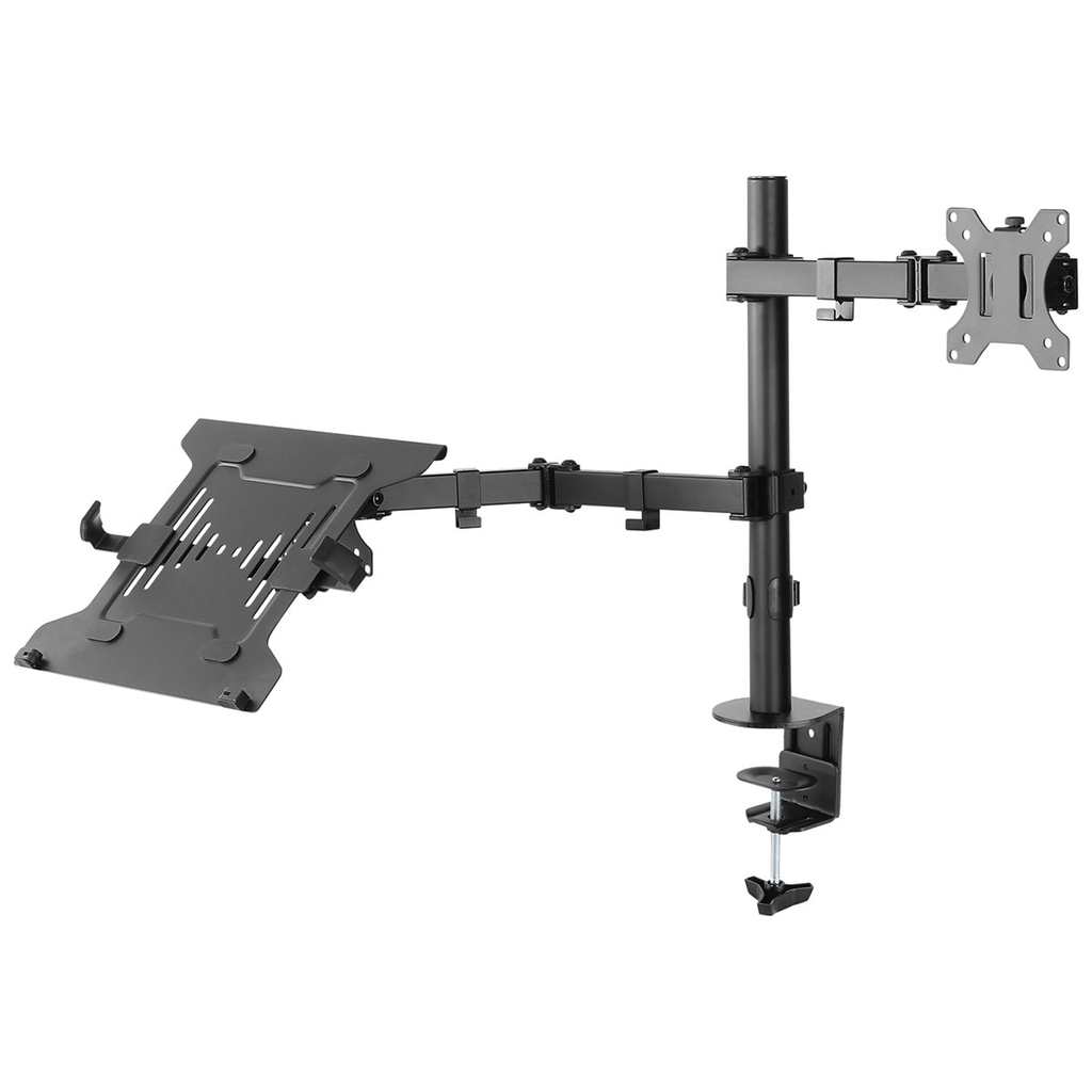 Detalhes de Suporte Articulado Pcyes Duplo Monitor e Notebook - PLMSMN1A