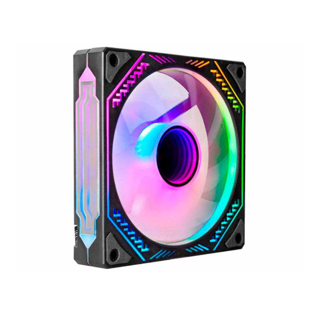Detalhes de Kit K-mex 3 Fans Coolers ARGB 12 cm c/ Controladora - AATAK1