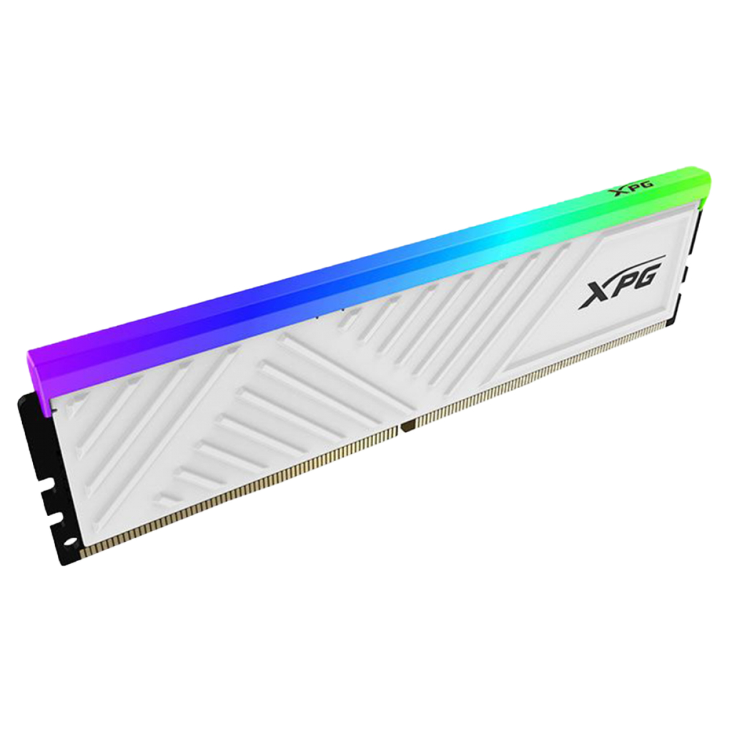 Detalhes de Memória XPG Spectrix D35G 8GB DDR4 3200Mhz Branca RGB