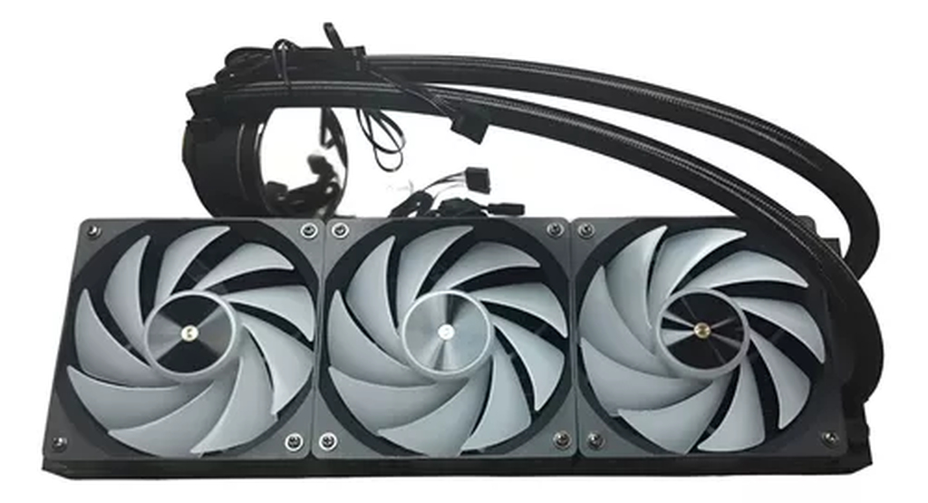 Detalhes de Water Cooler Acer 360mm Led ARGB Visor Temperatura Preto  