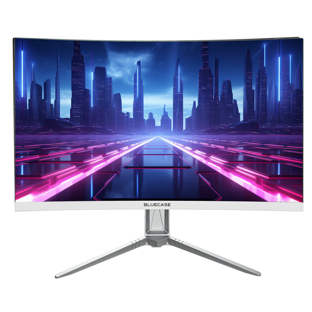 Monitor Gamer Bluecase Eras Branco 24 Curvo 100Hz