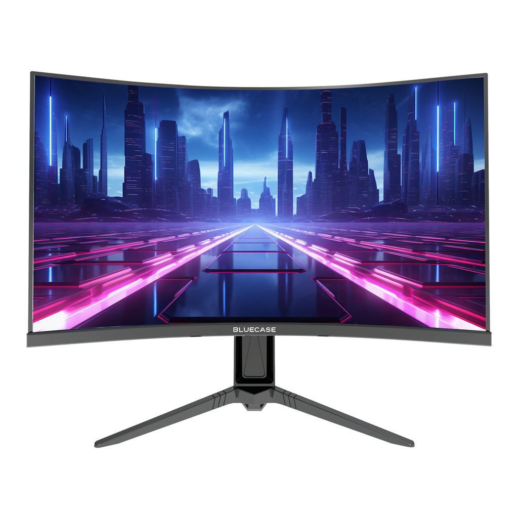 Monitor Gamer Bluecase ERAS Preto 24 Curvo VA FHD 100Hz