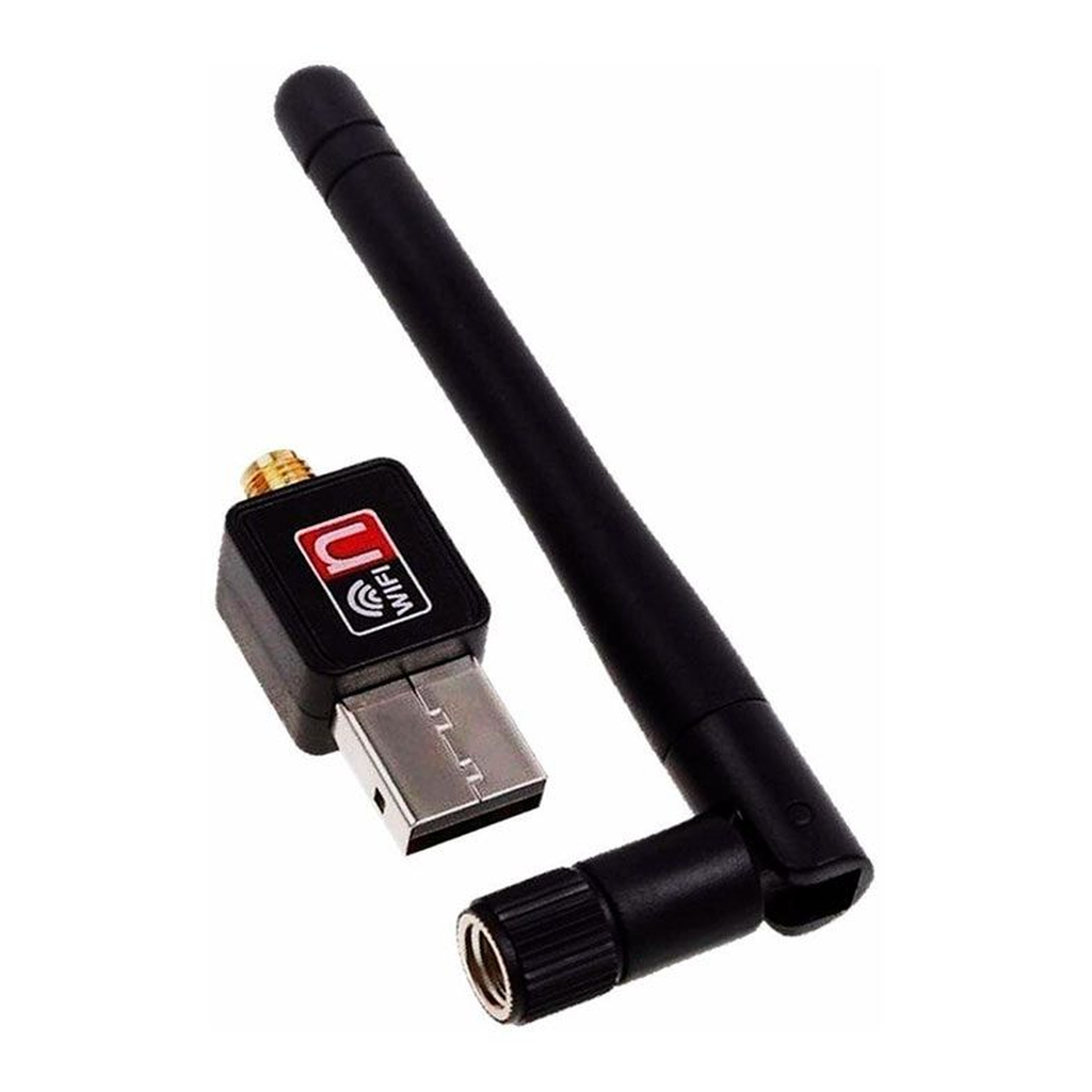 Detalhes de Antena Shinka Wifi Adaptador Wireless USB 150Mbps Preto