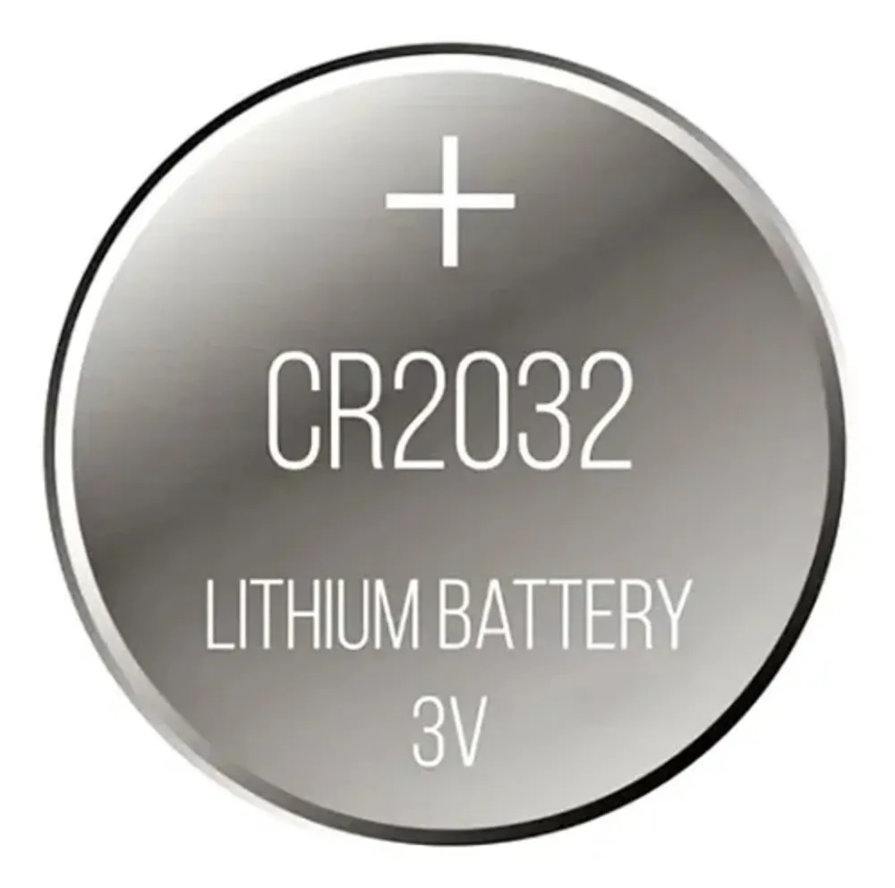 Detalhes de Bateria de Lítio CR2032 Cartela com 1 unidade 3v Elgin Moeda