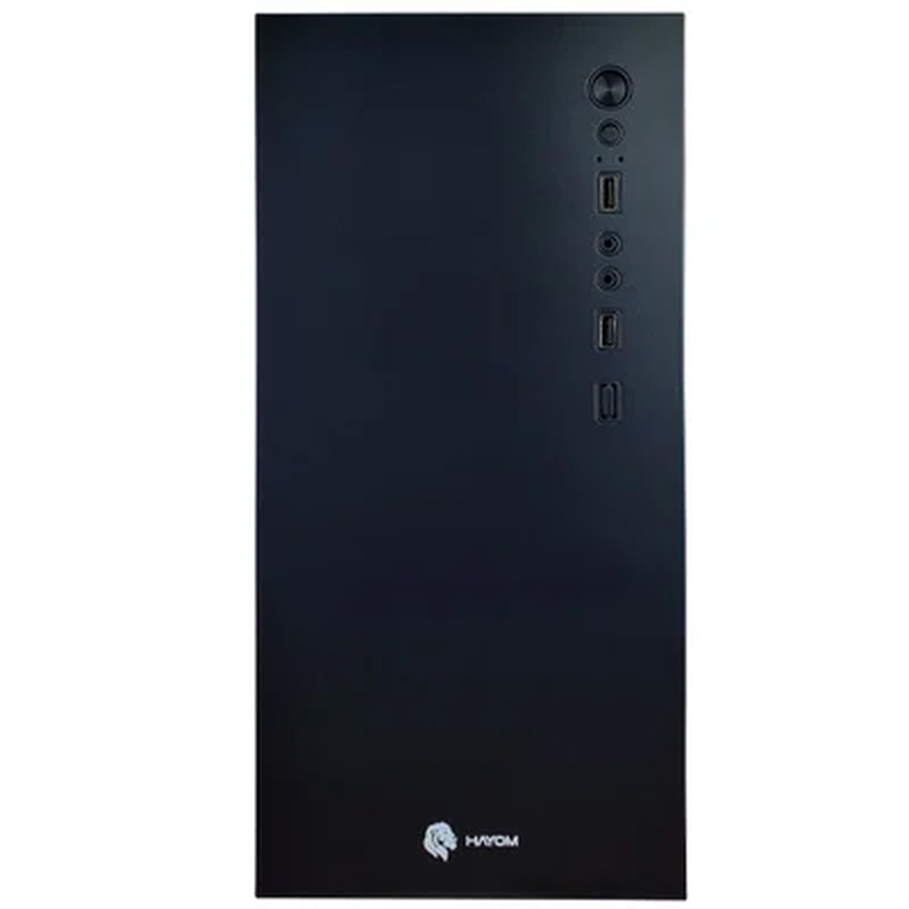 Gabinete Office  Hayom Micro-ATX/Mini-ITX Hayom Preto GB1750