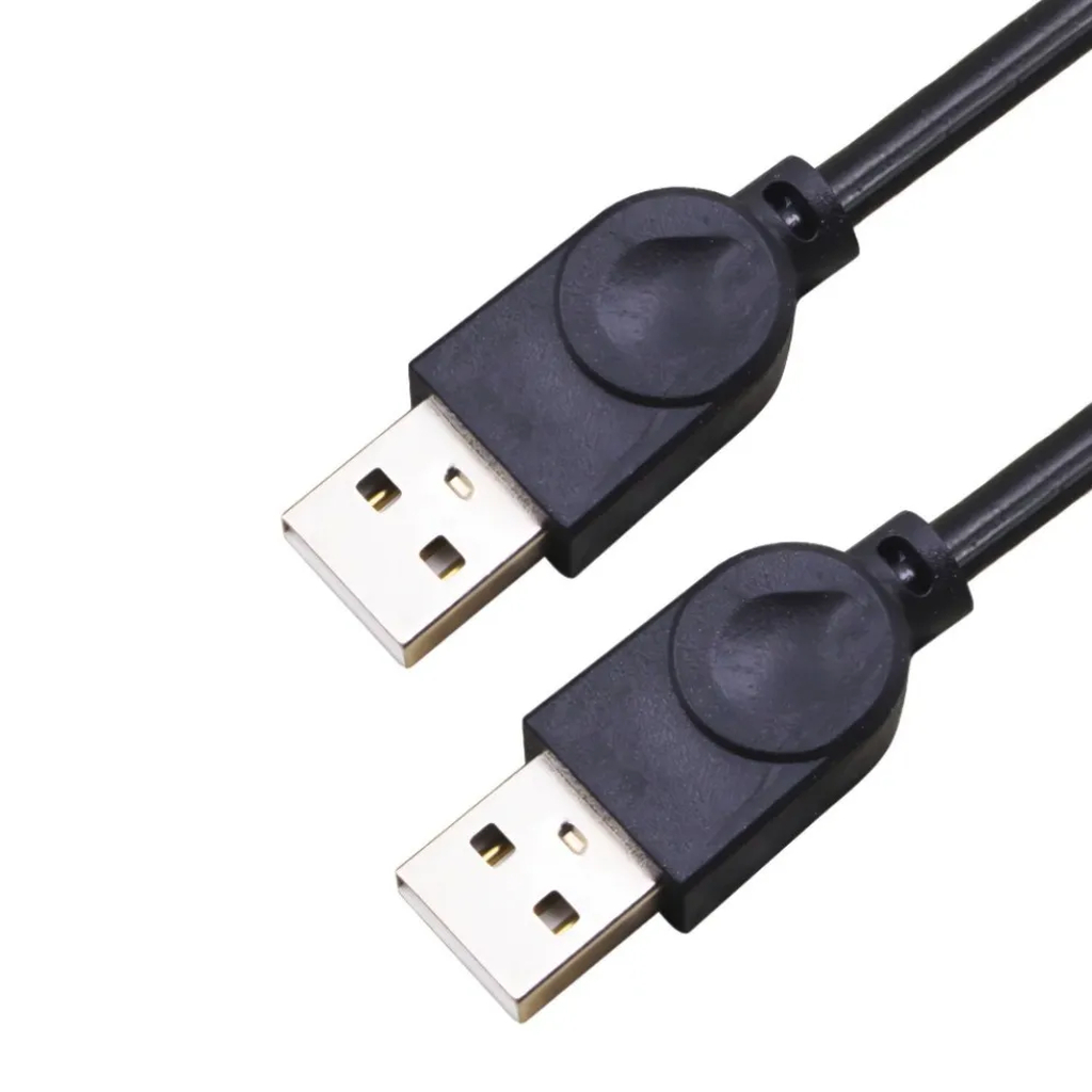 Cabo USB 2.0 AM/AM 1,50 Metros Preto