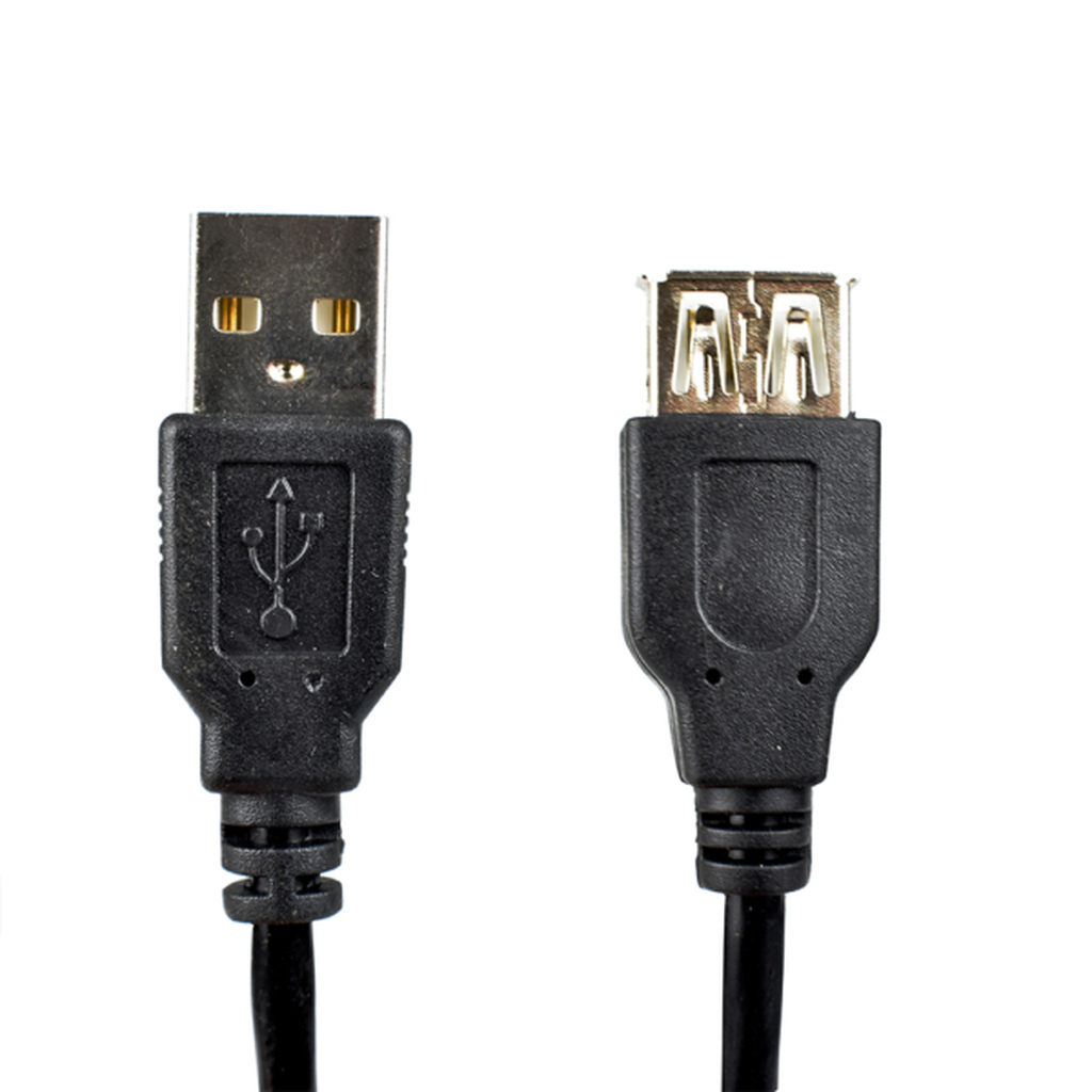 Cabo Extensor USB Evus C-053 Macho x femea 1,8m