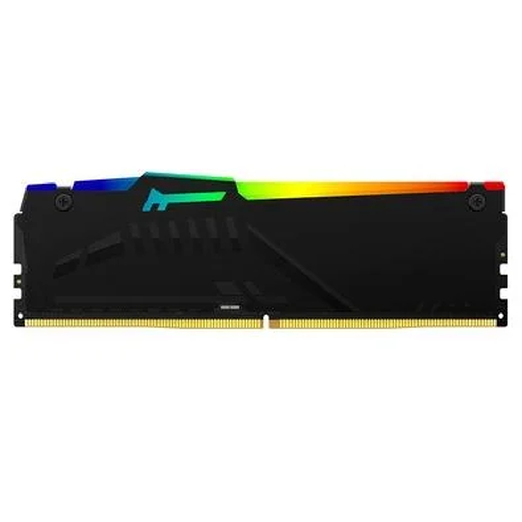 Detalhes de Memória DDR5 Kingston Fury Beast RGB 32GB 5600Mhz Black