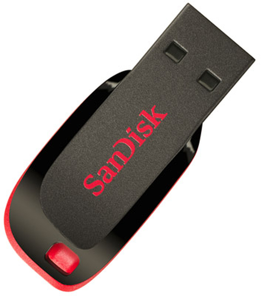 Detalhes de Pen Drive Cruzer Blade SanDisk Z50 8GB USB 2.0 SDCZ50-008G