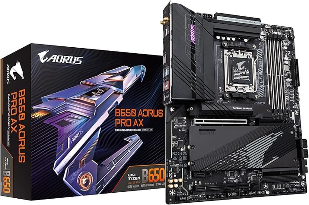 Placa Mãe Gigabyte B650 Aorus Pro Ax WIFI DDR5 AM5 ATX USB 3
