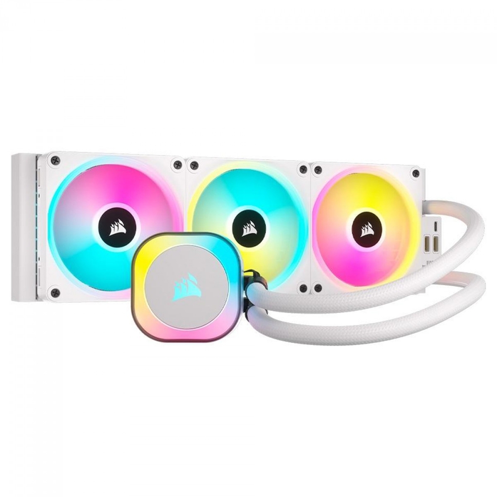 Detalhes de Water Cooler Corsair iCUE LINK H150i 360mm RGB Intel AMD