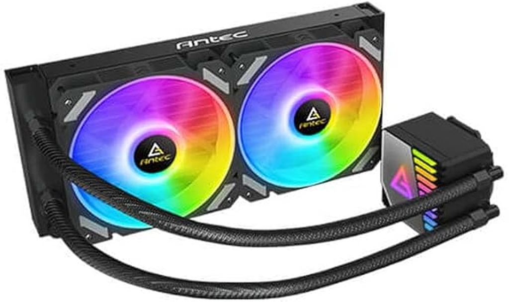 Detalhes de Water Cooler Antec Symphony 240 ARGB 240mm Preto