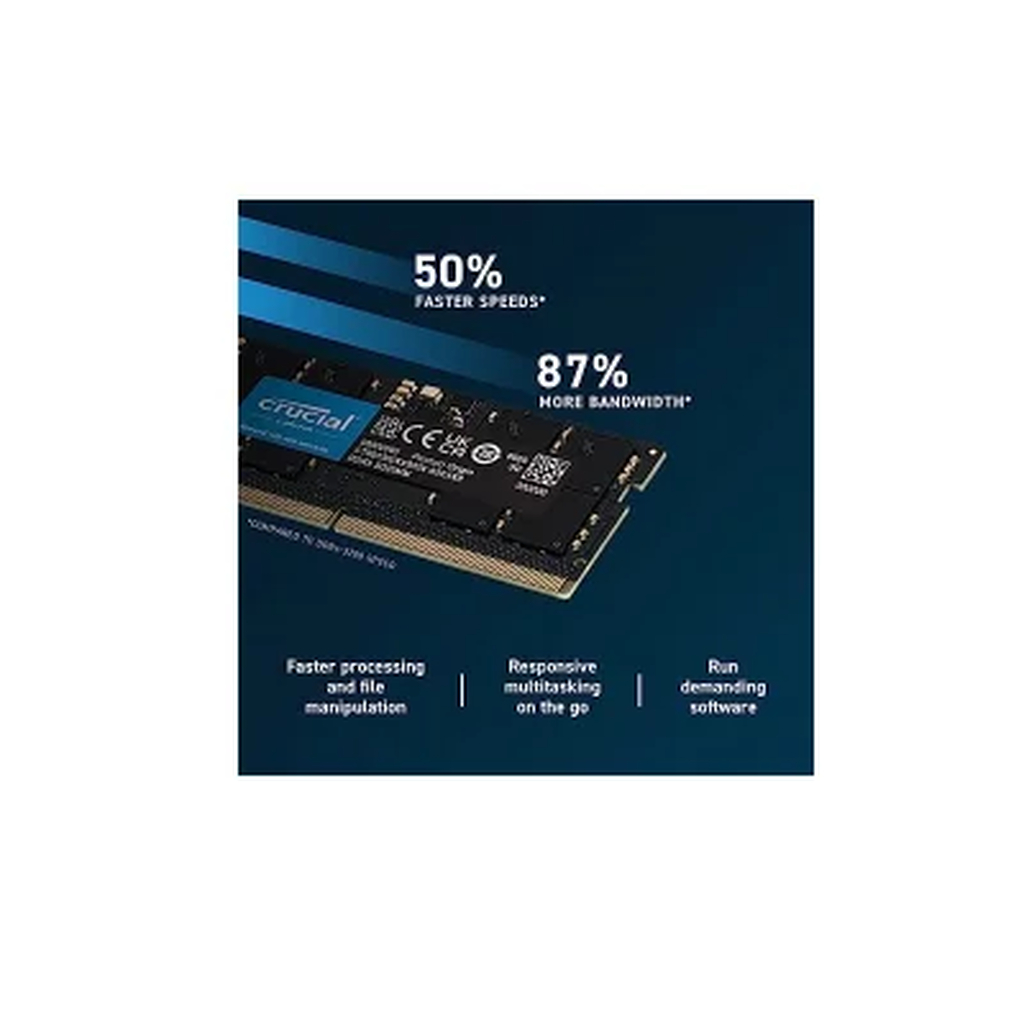 Memoria Crucial  para Notebook DDR5 16GB 5600MHZ