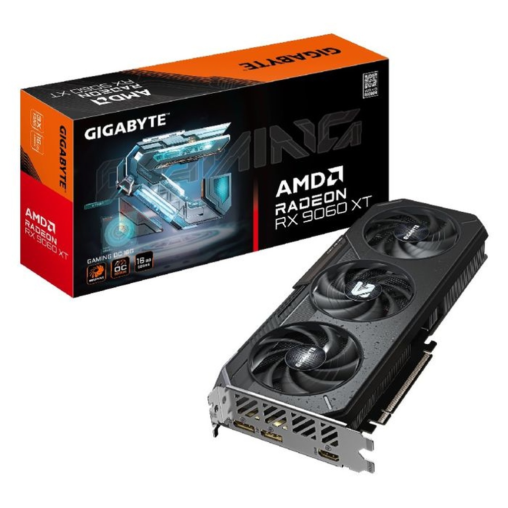 Placa de Vídeo Gigabyte AMD Radeon RX 9060 XT Gaming OC 16GB