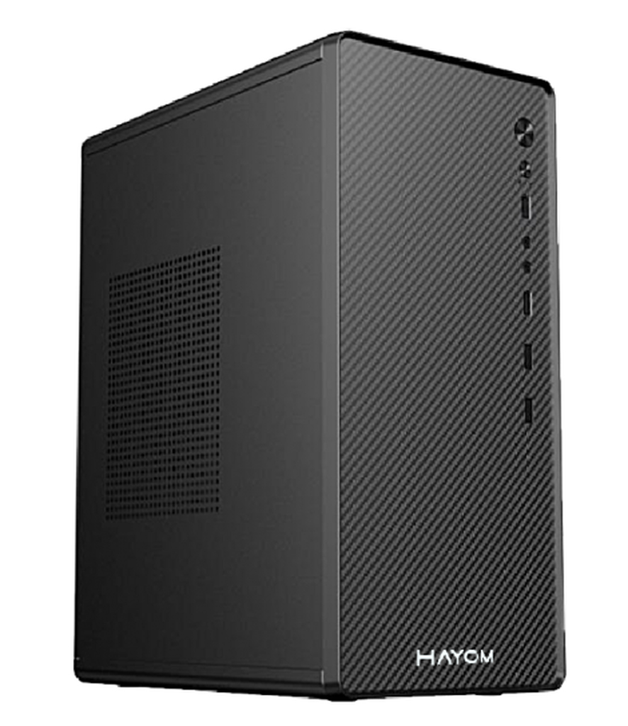 Gabinete Escritorio Hayom Office Desktop Mid Tower Preto