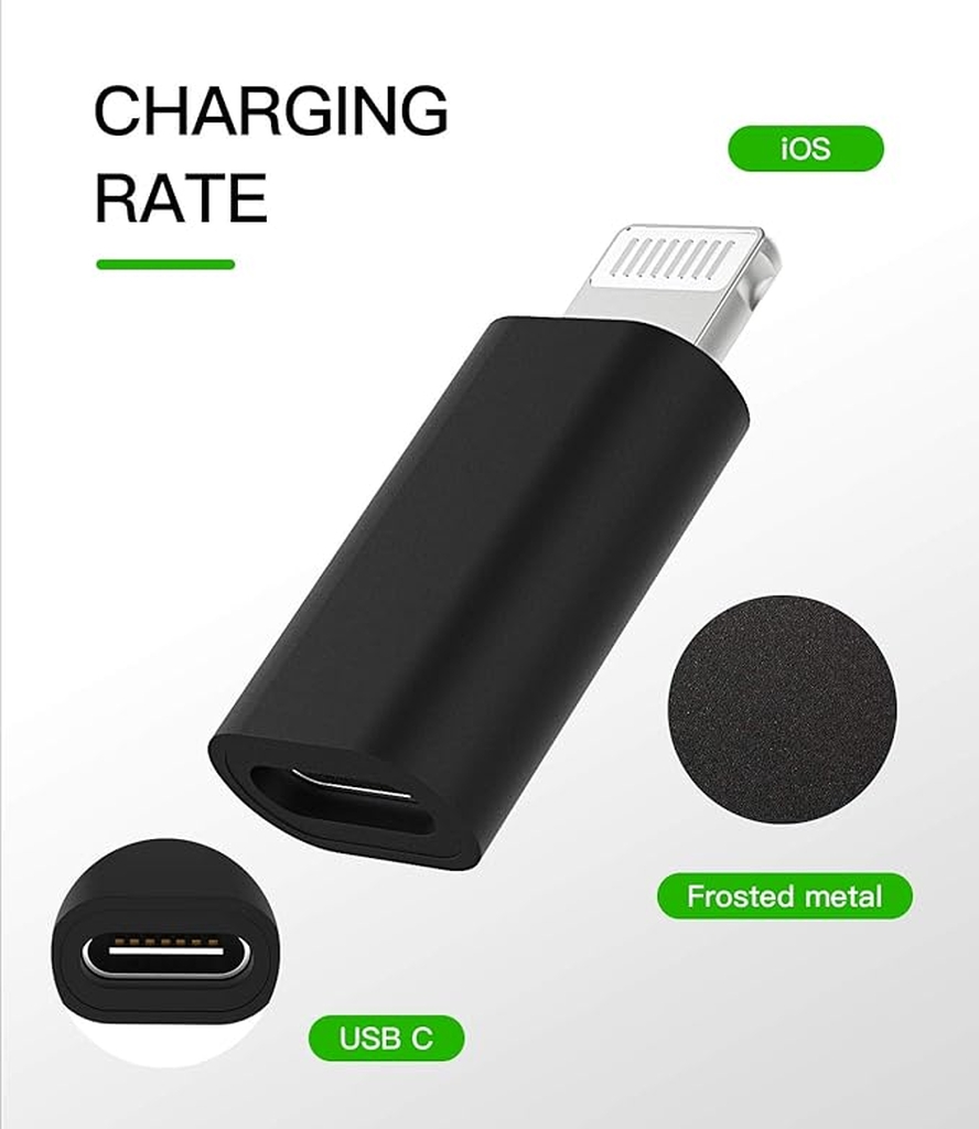 Detalhes de Adaptador Tipo C Fêmea X Ligthing Macho OTG