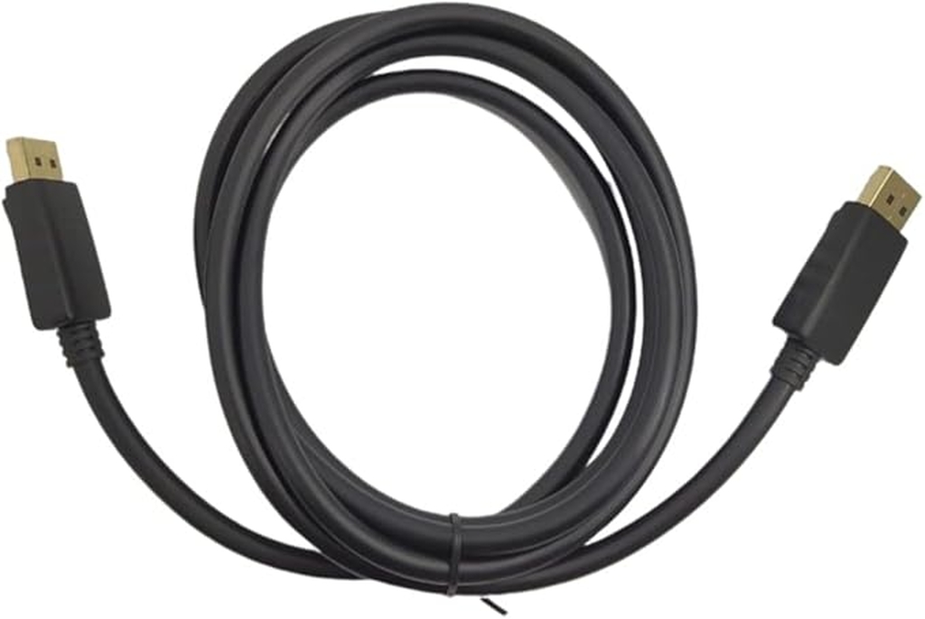 Detalhes de Cabo Displayport 1.2 DP Gamer 1.8M 4K Preto 240Hz 144Hz