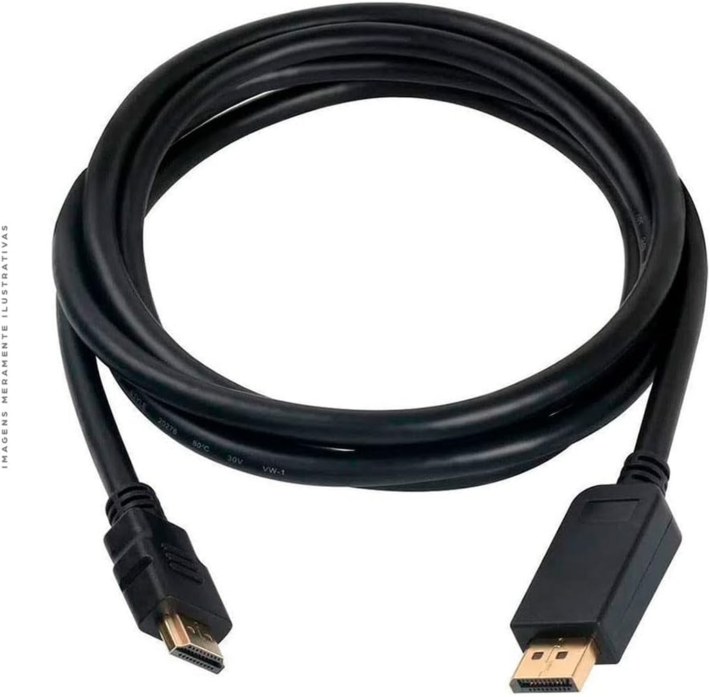 Cabo MD9 Displayport M X HDMI M 4K  5,00M