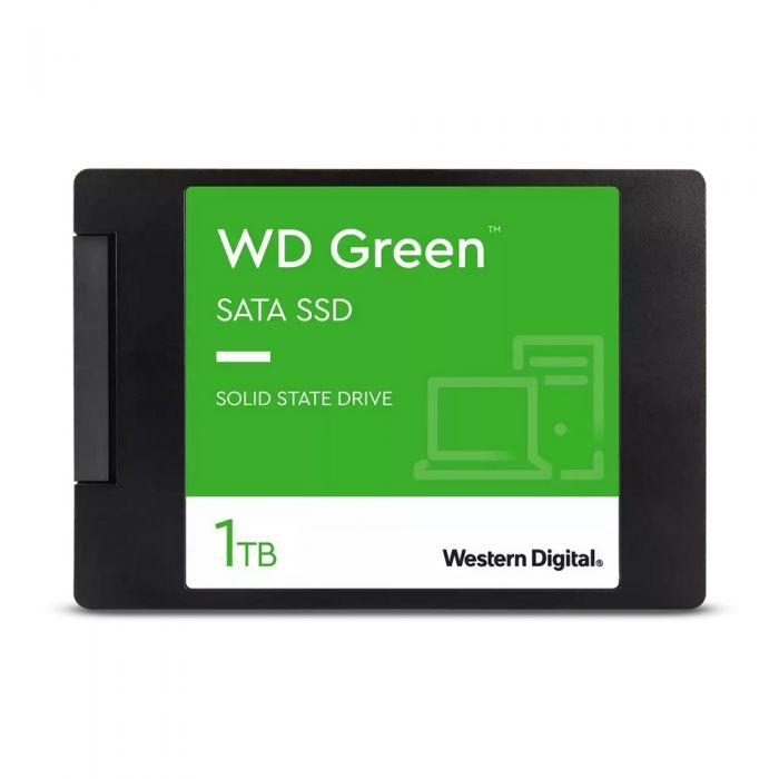 Detalhes de SSD Western Digital 1TB SATA lll Green 2,5 - WDS100T3G0A