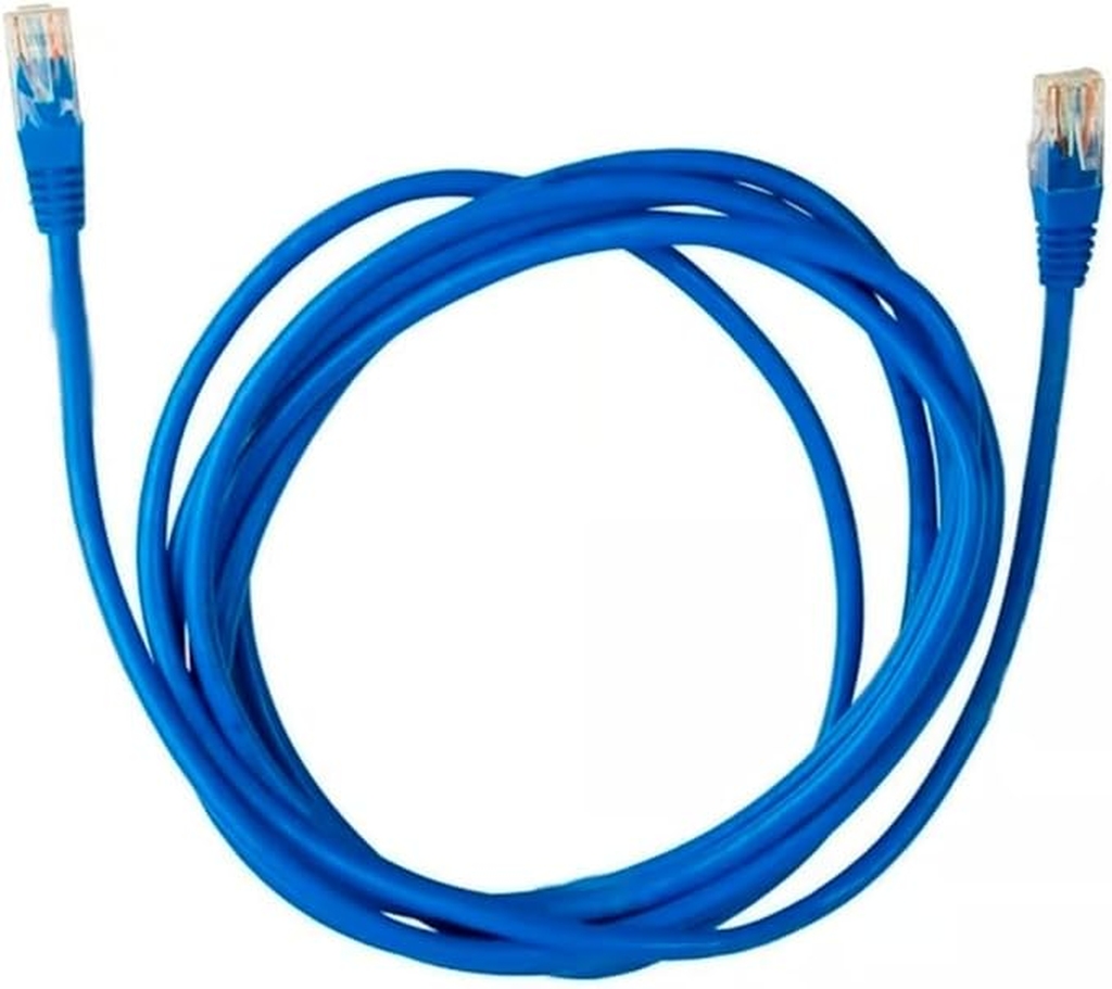 Detalhes de Cabo de Rede Azul Categoria 5E de 1 Metros + Conector - MD9