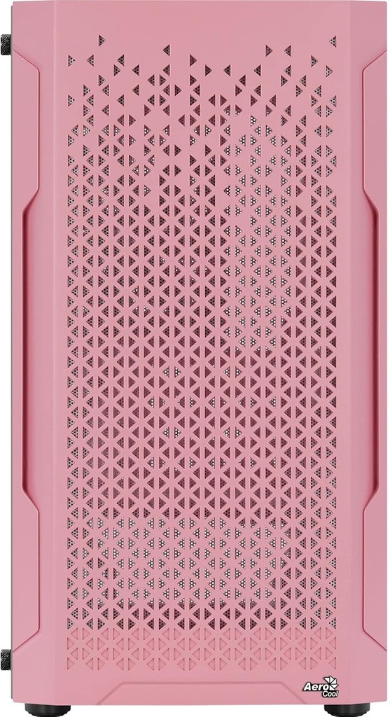 Detalhes de Gabinete ATX Aerocool Trinity Mini V1 Rosa Lateral Vidro