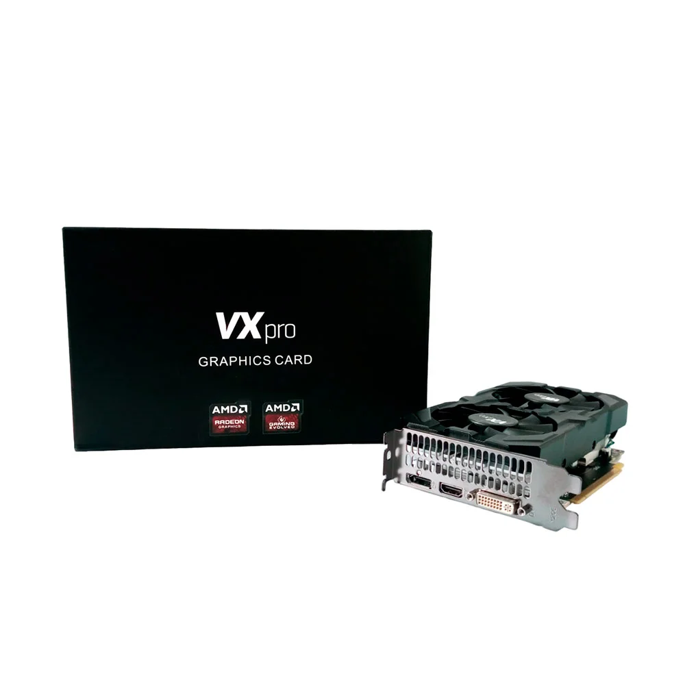 Detalhes de Placa De Video Vx Pro Amd Radeon Rx 580 8GB GDDR5 256Bits