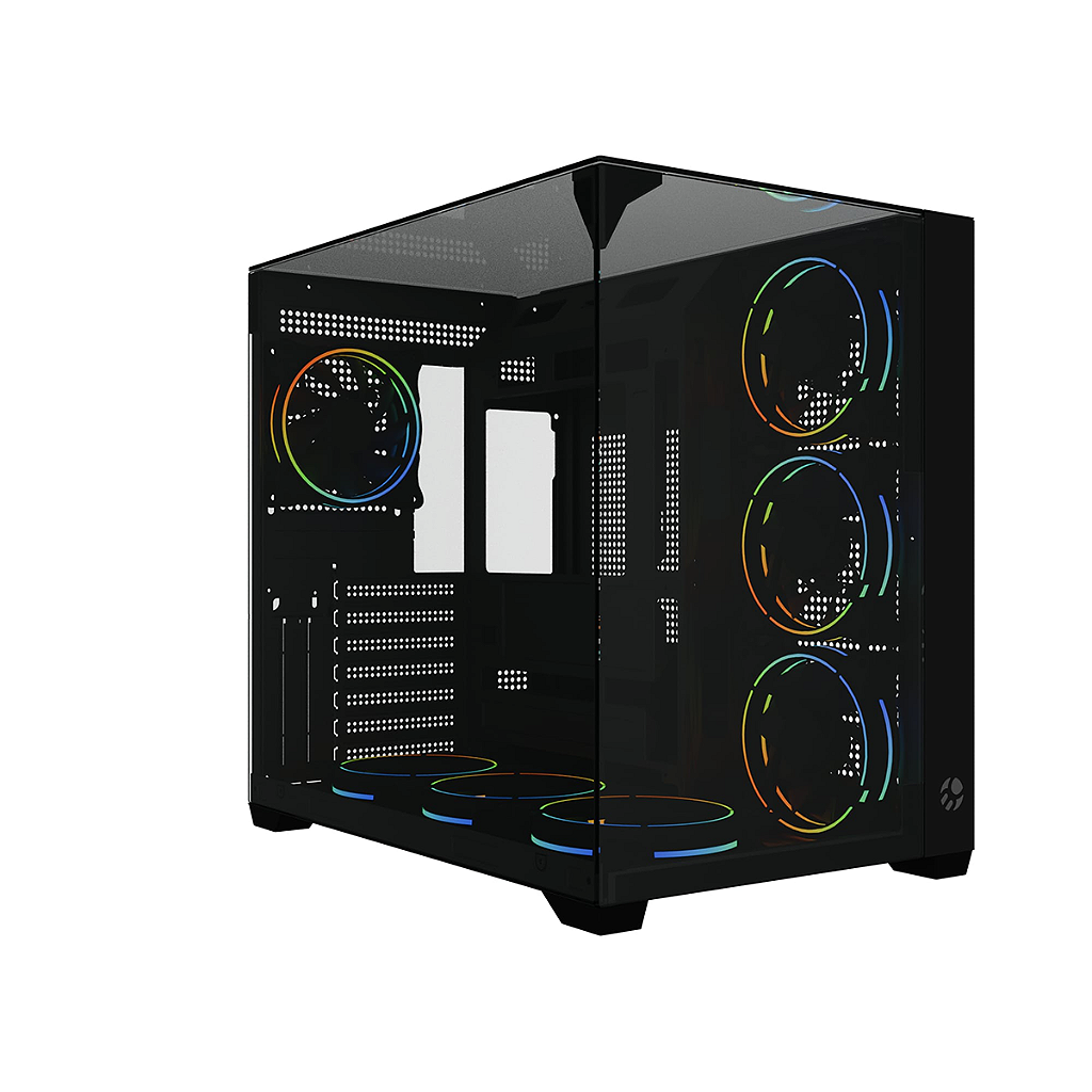 Gabinete Gamer BG-058GRB Grand Tokyo Preto